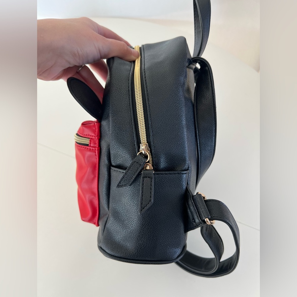 Disney Dani By Danielle Nicole Black Mickey Mouse Mini‎ Backpack With Mouse Ears - Picture 5 of 13